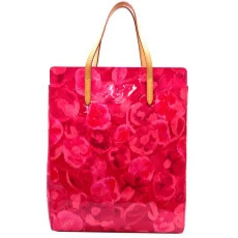 Louis Vuitton Ikat Vernis Handbag NS Catalina Indien Flower Pink Rose